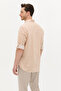 Comfort Fit Button-Down Collar Camel Hair Men's Shirt Cocos - 4