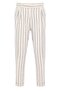 High Waist Linen Blend Men's Trousers - 7