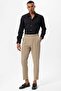 High Waist Buckle Closure Pleated Men's Pants - 3