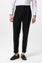 High-waisted pleated men's trousers with buckle detail - 3