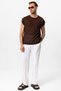 Sleeveless Openwork Men's T-Shirt - 3