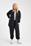 Plus Size Tomy Zippered Tracksuit Set