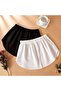 Shirt Skirt Underwear Double Set Black And White Elastic Waist Shirt Skirt Rescue - 2
