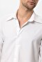Slim Fit Men's Long Sleeve Wide Collar Shirt - 5