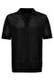 Men's short sleeve openwork shirt - 6