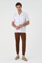 Apaş collar pocket detailed men's shirt - 3