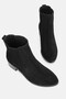 Women's Black Nubuck Genuine Natural Leather Number 35-41 Chelsea Boots & Booties - 2