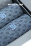 Bambu Men's Stitch-Free 6-Piece Socks Set. Classic Jacquard and Patterned Men's Bamboo Socks - 5