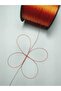 0.5 mm 200 Meters Rosary Rope Tile Red Color - 4