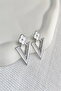 Women's Earrings Clover V Model Earrings