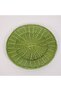 Wheel of Fortune Grass Green Rattan Wall Decoration & Supla 33 cm