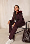 Damson Three Thread Fur Suit 3-3100