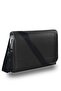 Bond Unisex Faux Leather 14 Messenger and Briefcase - Black - 2