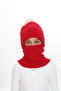 Girl's Beret Neck Collar Balaclava Mask 4-10 Years Old - 4