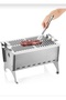 Stainless Steel Wide Mouth Oversized Barbecue and Medium Frying Tongs - 3