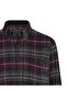 Regular Fit Men's Winter Genuine Lumberjack Shirt Claret Red-6926 - 2