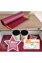 Practical Pull-Out Burgundy 3m Adhesive Drawer Cabinet Organizer Refrigerator Shelf Cover Non-Slip Anti-Skid