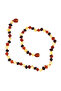 Baby Drop Amber Teeth Necklace - 3