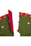 Christmas Pine Cover, with Santa Claus and Snowman Figures, Green - 100 cm - 3