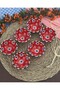 Red Evil Eye Bead 6 Pieces Bowl Snack Bowl, Turkish Delight Bowl, Sauce Bowl - 5