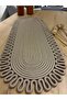 Galaxy Natural Jute, Patterned, Wicker, Placemat, Table, Coffee Table Runner. 30x80 - 3