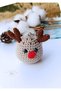 New Year Series Deer Keychain - Niche Handmade Special Designs - 3