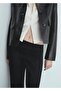 Low Waisted Flared Trousers - 7