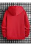 Black Printed Oversize 2 Thread Raised Sweatshirt - 2