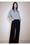 High Collar Feather Sweatshirt - 5