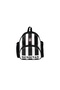 Me 24348 Me Collection Primary School Backpack Black-White Striped