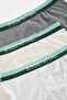 3 Pack Patterned/Plain Cotton Boxer Tmnaw25Bx00013 - 5