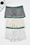3 Pack Patterned/Plain Cotton Boxer Tmnaw25Bx00013 - 4