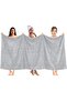 100% Cotton Light Gray Bath Towel 90 X 150 Cm, Soft and Fast Drying Towel - 5