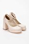 Women's Ankle Strap Platform Heeled Shoes