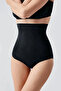 Black Seamless High Waist Corset Panties Slimming High Waist Corset Panties - 3