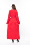 Women's Long Sleeve Velvet Dress - 2