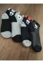 Children's Winter Towel Socks 4 Pairs Seamless Cotton - 2