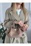 Mely Suede Mink Women's Hand and Shoulder Bag - 2