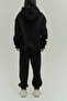 Unisex Hooded 3 Thread Winter Thick Basic Tracksuit Set - 2
