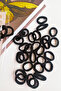 50 Pieces of Towel Non-Breaking Flexible Rubber Buckle - 2