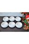 6-Piece Porcelain Casserole Bowl - 3