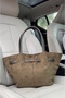Women's Green Suede Leather Long Strap Magnet Closure Shoulder & Hand Bag - 5