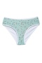 Cotton Wide Brim Lycra Patterned Bato Women's Panties 3 Pack Set1 - 5