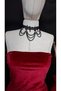 Zeta2 Lace Detailed Chain and Stone Neck Collar Black - 6