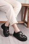 Women's High Sole Stone Sea Pool Sabo Doctor Nurse Hospital Comfort Daily Women's Slippers Shoes - 2