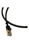 0.5 Meter Black Cat7 Cable - Half Meter Cable