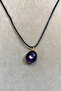 Tuğba 6667 Handmade Stone Amethyst Necklace - 35 cm - 3