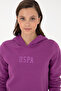 Women's Violet Basic Hooded Sweatshirt 50289536-Vr037 - 2