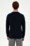 Men's Navy Blue Sweatshirt 50293463 -Vr033 - 5