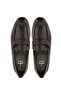 Men's Genuine Leather Brown Loafer Shoes - 5